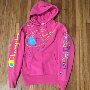 small champion hoodie